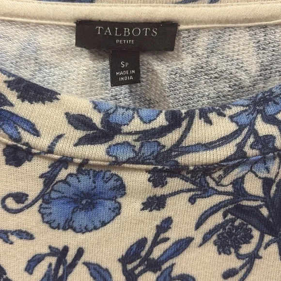 TALBOTS lightweight SWEATSHIRT - Picture 3 of 10